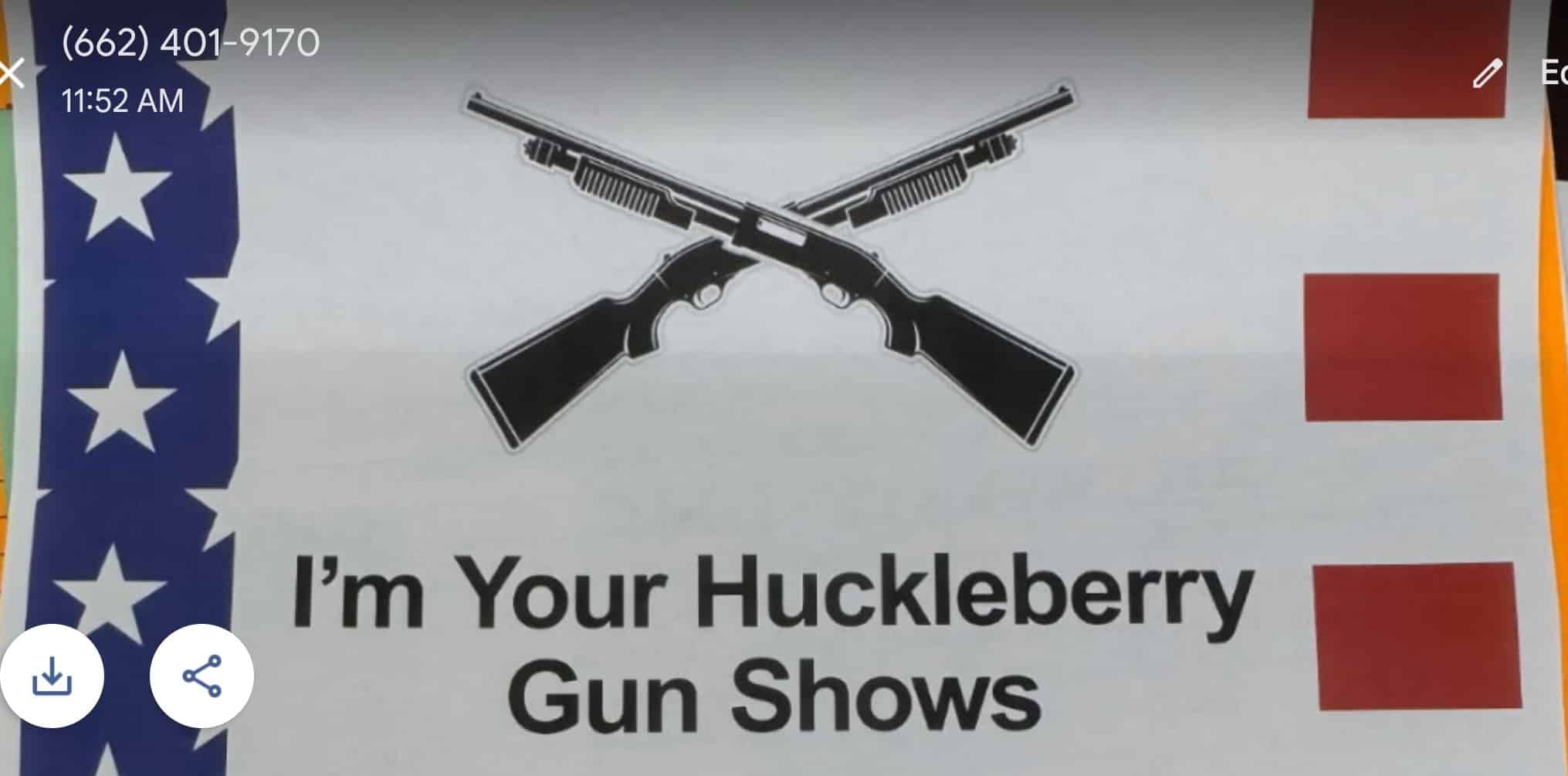 I'm Your Huckleberry Gun Show