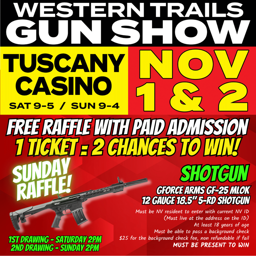 Western Trails Gun Show Flyer