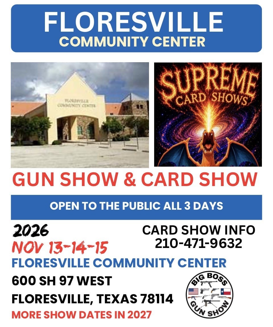 Floresville Gun & Card Show Flyer