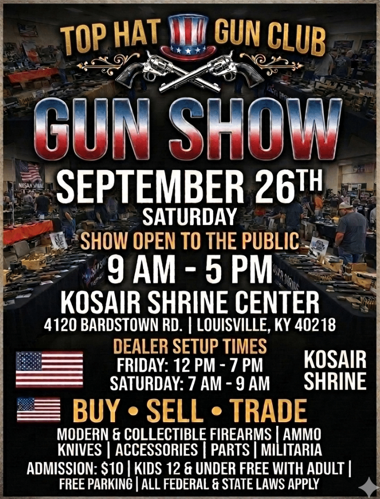Kosair Gun Show Flyer