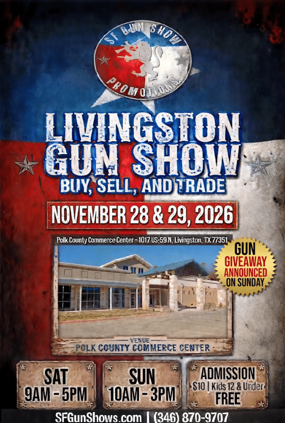 Livingston Gun Show Flyer