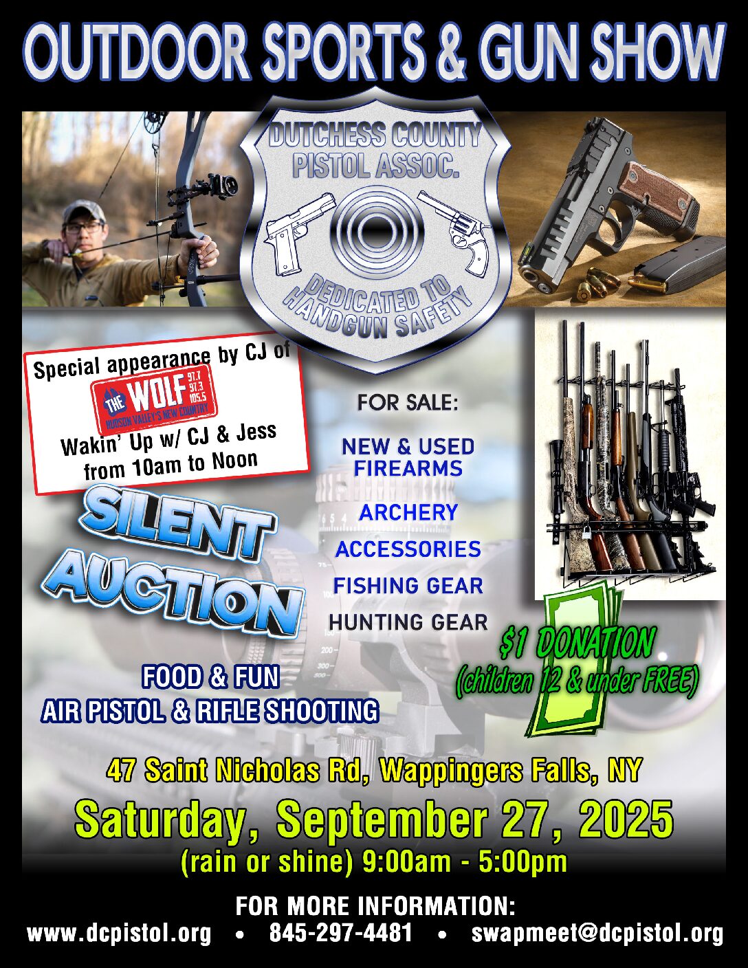 OUTDOOR SPORTS & GUN SHOW Flyer