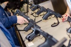 Display Table at GunShow